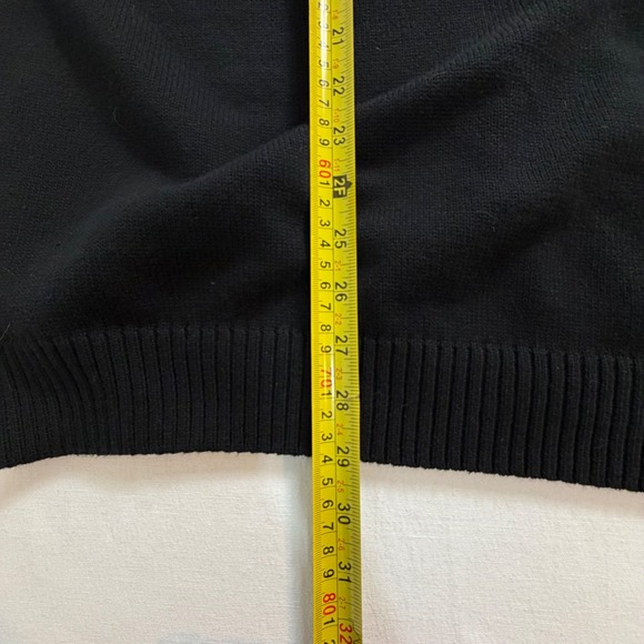 Charter Club Mens Fair Isle Reindeer Christmas Sweater XL Black Red White - Picture 8 of 10